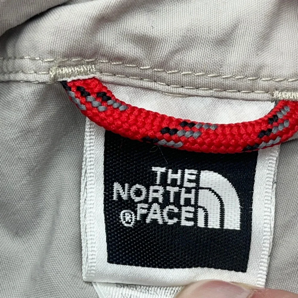 The North Face Mens L G Long Sleeve‎ Button Up Shirt Lightweight Tan